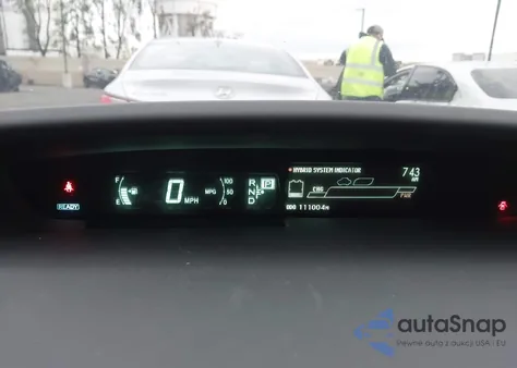 2013 Toyota Prius Three из США, поврежденный, VIN JTDKN3DU6D0341918